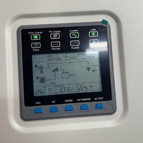 Inverter Off-Grid Epever 5kW 1 Pha - 48VDC