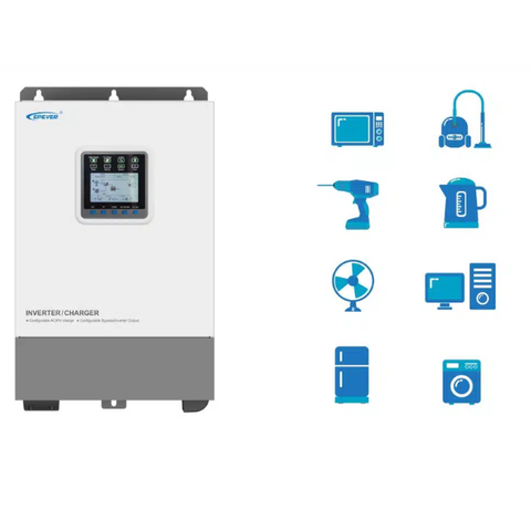 Inverter Off-Grid Epever 5kW 1 Pha - 48VDC
