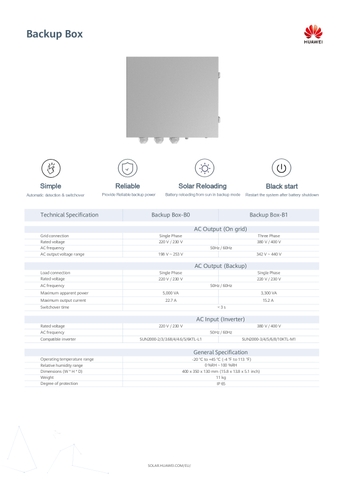 Backup box 3 pha -B1