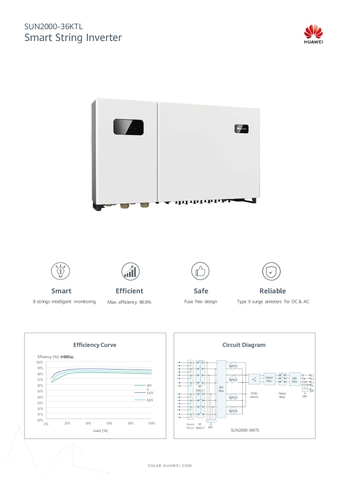 Inverter hoà lưới Huawei SUN2000-36KTL- 3 pha