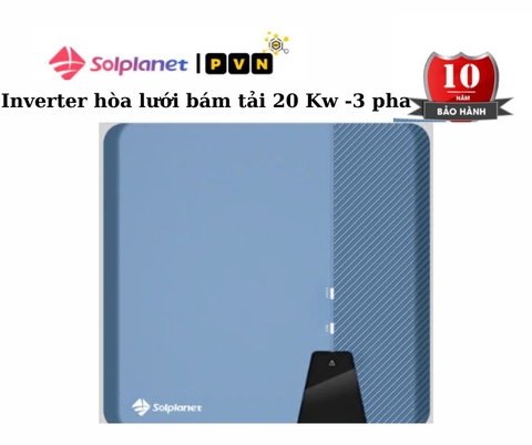 Inverter hòa lưới bám tải Solplanet 20 kw 3 pha ASW20K-LT-G2 Pro