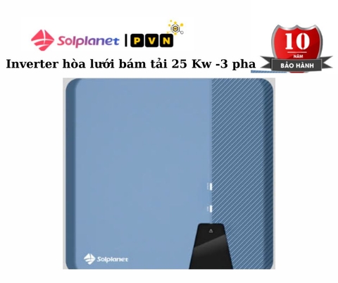 Inverter hòa lưới bám tải Solplanet 25 kw 3 pha ASW25K-LT-G3