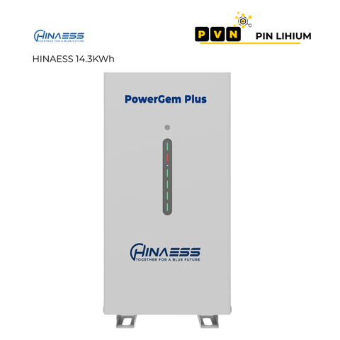 Pin lưu trữ lihium Hinaess PowerGem Plus 14.3kWh - Bảo hành 10 năm