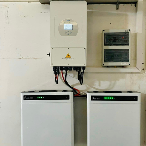 PIN LƯU TRỮ BSB ESS 5.12KWH - 51.2V 100AH - Bản treo tường