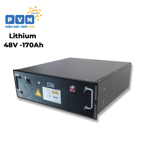 Lưu Trữ Lithium 48V  -170Ah 8KW - PVN Battery