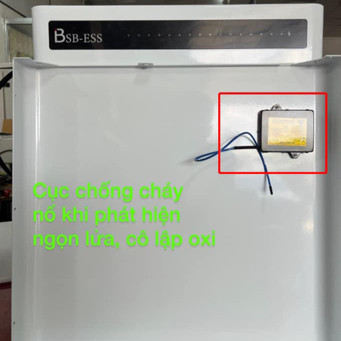 PIN LƯU TRỮ BSB ESS 5.12KWH - 51.2V 100AH - Bản treo tường